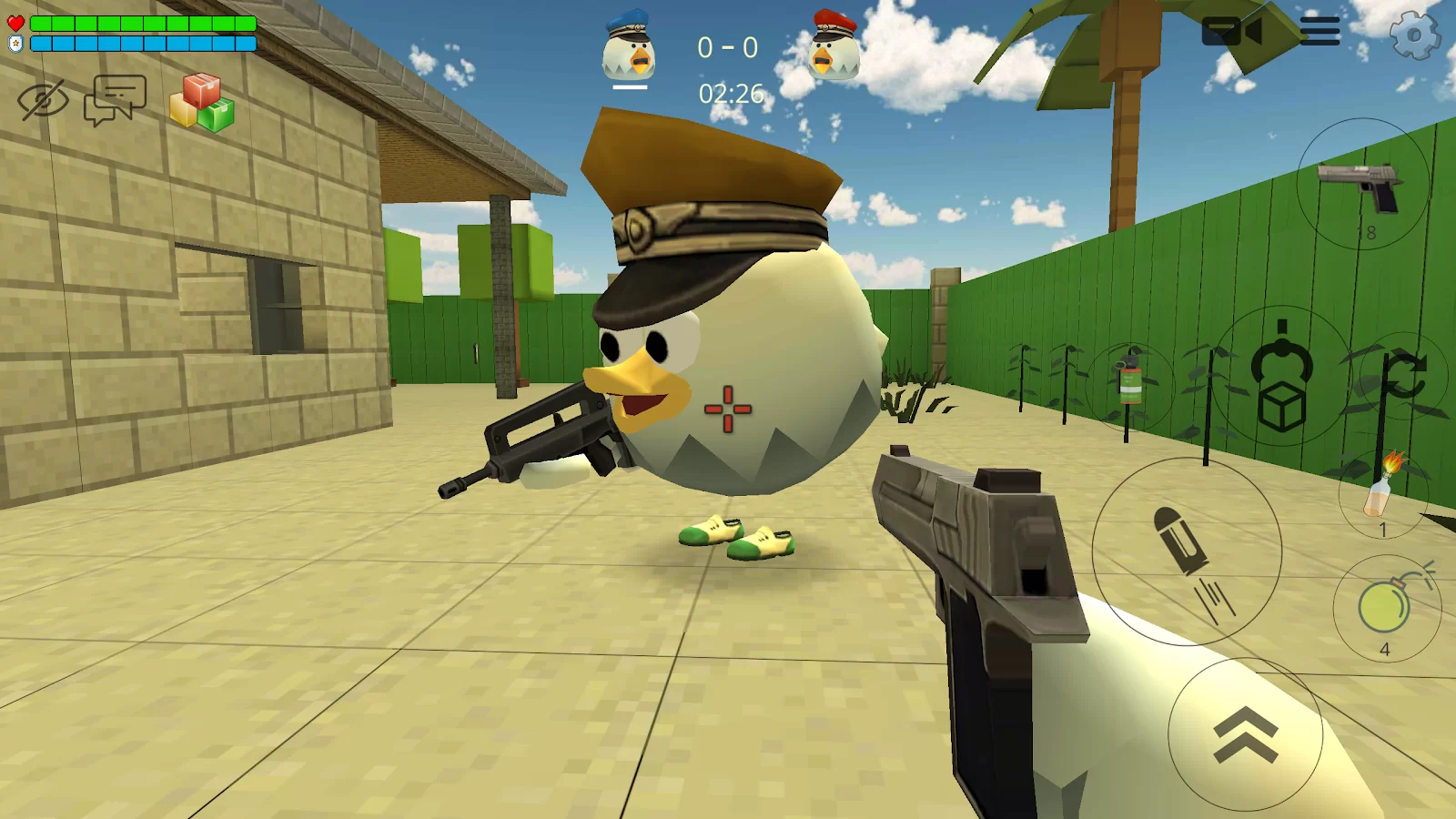 Скачать Chicken Gun (ВЗЛОМ, много денег) для Android бесплатно